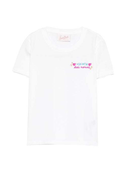 T-shirt bambina MC2 Saint Barth bianca a manica corta MC2 SAINT BARTH Kids | ELLY04023L